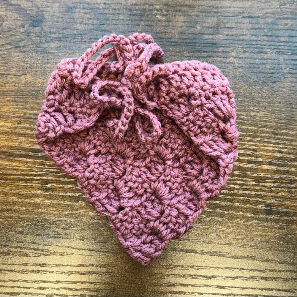 Hand Crocheted Cat Bandanna - Picture 2 of 4